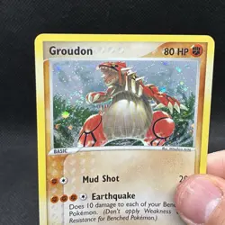 (NM) Groudon 102/101 EX Hidden Legends Holo Secret Rare Vintage Pokemon Card - Image 2