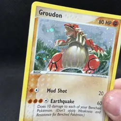 (NM) Groudon 102/101 EX Hidden Legends Holo Secret Rare Vintage Pokemon Card - Image 4
