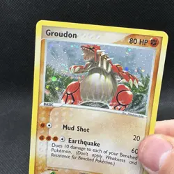 (NM) Groudon 102/101 EX Hidden Legends Holo Secret Rare Vintage Pokemon Card - Image 5