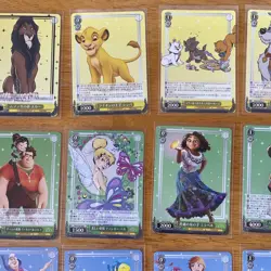 Disney 100 Weiss Schwarz 27 Cards Complete Set COMMON Cards (BB) - Image 3