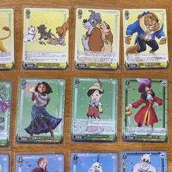 Disney 100 Weiss Schwarz 27 Cards Complete Set COMMON Cards (BB) - Image 4