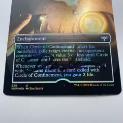 Van Helsing's Holy Ward Card Signed By Dan Scott Artist Proof Near Mint - Image 3