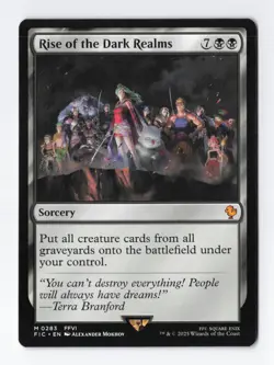 Rise of the Dark Realms Normal M Final Fantasy MTG Magic the Gathering Card NM - Image 1