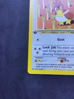 Pokemon Cards: 1st Edition Neo Revelation Common: Farfetch'd 43/64 - Image 5