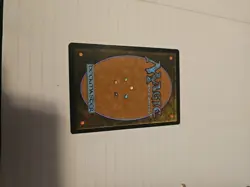 Magic The Gathering Blank Card With Black Border Misprint Error NM - Image 3