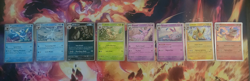 Prismatic Evolutions Costco 8 Mini Tin Cosmos Promo Cards SET - Image 1