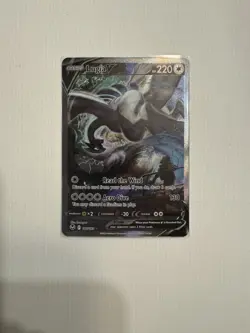 Pokemon - MINT LUGIA V ALT ART Card 186/195 Silver Tempest Holo - Image 1