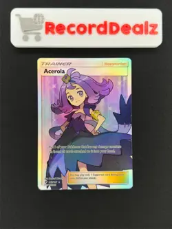 Pokemon Card | Acerola (Full Art) 142/147 | 2017 SM - Burning Shadows - Image 1