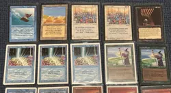 Mtg Mixed Lot Of Vintage Cards LP-NM List In Description Revised, ARN, FBB, FWB - Image 4