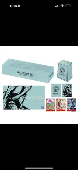 Brand New Sealed One Piece Card Game Japanese 1st Anniversary Set - English - Image 1