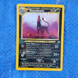 Pokemon Card - Houndoom 8/64 Neo Revelation Unlimited Holo Rare WOTC Vintage - Image 2