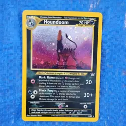 Pokemon Card - Houndoom 8/64 Neo Revelation Unlimited Holo Rare WOTC Vintage - Image 3