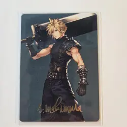 Cloud, Ex-SOLDIER Art Card 50/53 GoldStamped Signature Art Series: FINAL FANTASY - Image 1