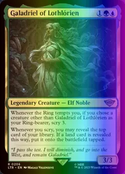 Galadriel of Lothlorien (206/943) LTR LP FOIL - Image 1