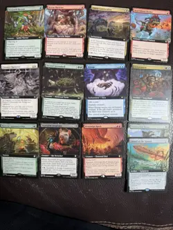 Mtg BLB BLC Bloomburrow- Lot 13 Rare Extended -NM - Image 1