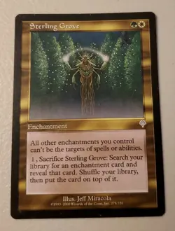 Mtg Sterling Grove Invasion Retro 278/350 Moderate Play - Image 1