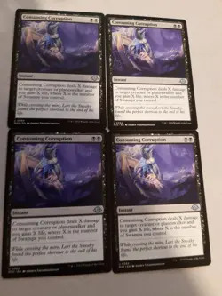 4x Mtg Modern Horizons 3 Consuming Corruption NM Magic The Gathering - Image 1
