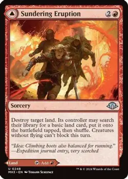 Sundering Eruption - Modern Horizons 3 - Near Mint - Image 1