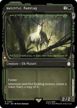 Watchful Radstag (Showcase) - Universes Beyond: Fallout - Image 1