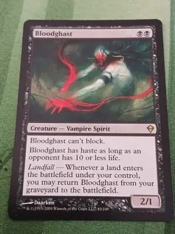 Bloodghast, Zendikar, Magic the Gathering, MTG - Image 1