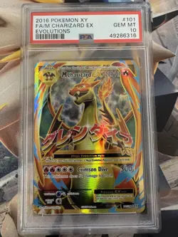 2016 Pokemon XY Evolutions 101 M Charizard EX PSA 10 49286316 Wasteland Vault - Image 1
