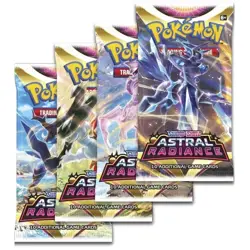 4x Pokemon TCG Astral Radiance booster pack sleeved new - Random Art - Image 1