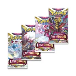 4x Pokemon TCG Booster Pack Sealed Sword And Shield Lost Origin - Random Art - Image 1
