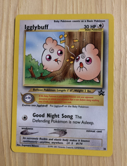 Pokemon - Igglybuff Black Star Promo # 36 NM - Image 1