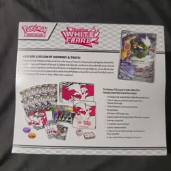 Pokemon TCG Black Bolt & White Flare Pokemon Center Elite Trainer ETB Sealed Set - Image 3
