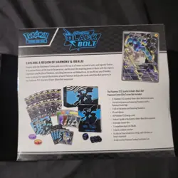 Pokemon TCG Black Bolt & White Flare Pokemon Center Elite Trainer ETB Sealed Set - Image 4