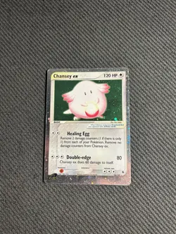 Pokemon TCG Chansey ex 96/109 Ruby and Sapphire Holo MP - Image 3