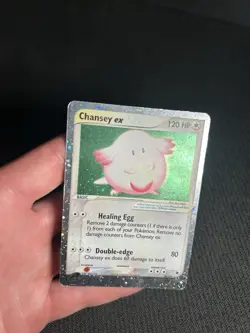 Pokemon TCG Chansey ex 96/109 Ruby and Sapphire Holo MP - Image 5