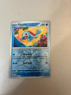 Charmander Squirtle Bulbasaur Pikachu Reverse Holo Kanto Starter Pokemon TCG 151 - Image 4
