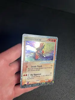 Pokemon TCG Hitmonchan ex 98/109 Ruby and Sapphire Holo MP - Image 4