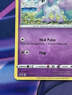 Pokemon TCG Galarian Ponyta General Mills 25th Anniversary Holo SWSH013 NM - Image 5