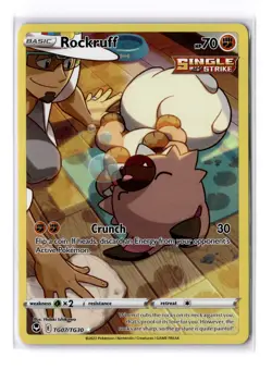 Rockruff - TG07/TG30 Sword & Shield Silver Tempest Trainer Gallery -NM - POKEMON - Image 1