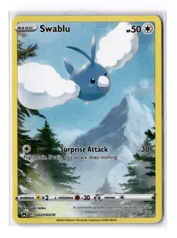 Swablu - GG27/GG70 Sword & Shield Crown Zenith: Galarian Gallery - NM - POKEMON - Image 1