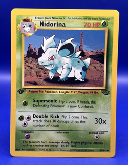Nidorina Jungle Pokemon 40/64 First Edition Uncommon NM - Image 1