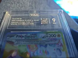 Pokemon TCG TAG 9 Pikachu EX Surging Sparks #238/191 Special Illustration Rare - Image 3