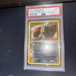 2004 Pokemon Team Rocket Returns Dark Tyranitar Reverse Holo 20/109 - PSA 9 Mint - Image 5