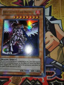 Horus the Black Flame Dragon dr3-en008 (LP) Ultra Rare Yu-Gi-Oh! - Image 3