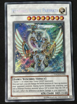 Avenging Knight Parshath The Duelist Genesis TDGS-EN000 Secret Rare Unlimited NM - Image 1