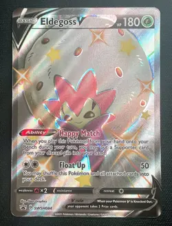 Eldegoss V SWSH084 Black Star Promo Ultra Rare Holo Pokemon TCG Card NM - Image 1