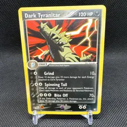 Dark Tyranitar 19/109 Team Rocket Returns Non-Holo Rare Pokemon Card TCG - Image 1