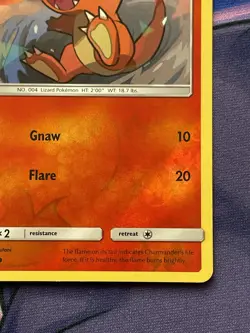 Charmander 7/68 Reverse Holo Hidden Fates Pokemon Card NM - Image 4