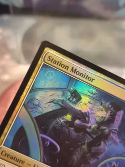 FOIL U 0230 Station Monitor Creature Uncommon Edge of Eternities MTG Card - Image 2