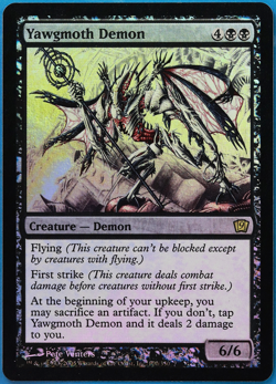 Yawgmoth Demon FOIL 9th Edition MINT Black Rare MAGIC CARD (ID# 503742) ABUGames - Image 1