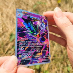 Gyarados Pokemon Custom Card TCG Holo Holographic Full Art 8/110 - Image 2