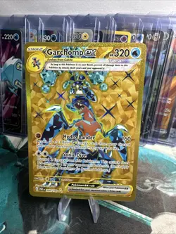 Pokemon Garchomp TCG EX Holo Card 260/182 Sv04: Paradox Rift - Image 1