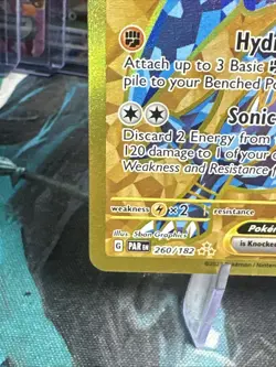 Pokemon Garchomp TCG EX Holo Card 260/182 Sv04: Paradox Rift - Image 5